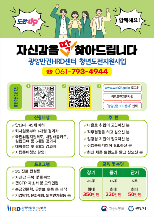 광양시, ‘2026년 청년도전지원사업’ 참여 청년 모집