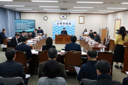 김정희 전남도의회 교육위원장, 전남·광주특별시 추진 속 교육자치 방향 제시 촉구
