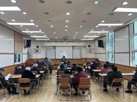 광양시, 공원관리 노인일자리 참여자 안전교육 실시