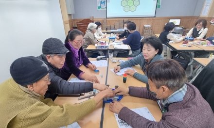 보성군, 446개 경로당에 어르신 보드게임 꾸러미 지원