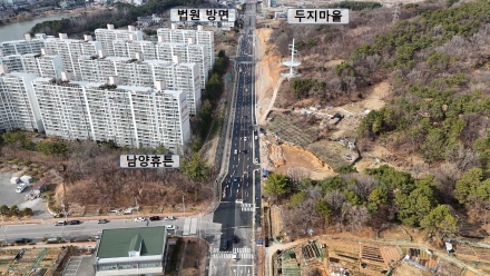 ‘순천 풍전주유소~조례마을 간 도로’, 오는 16일 개통식 개최