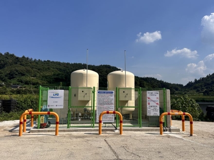 고흥군, 남양면 장담마을 LPG 배관망 구축 완료... 35가구에 안정적 공급